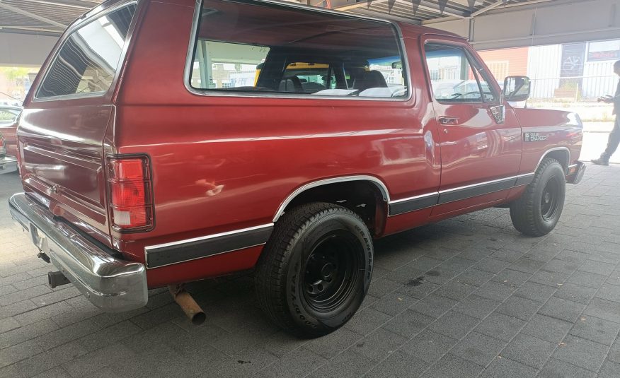 Dodge Ramcharger 1989